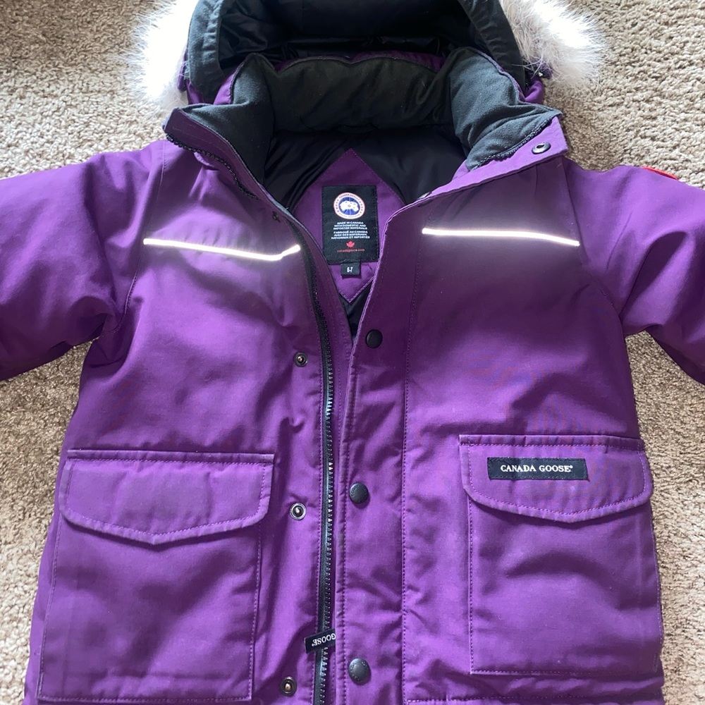 Canada goose kids coat size 6-7